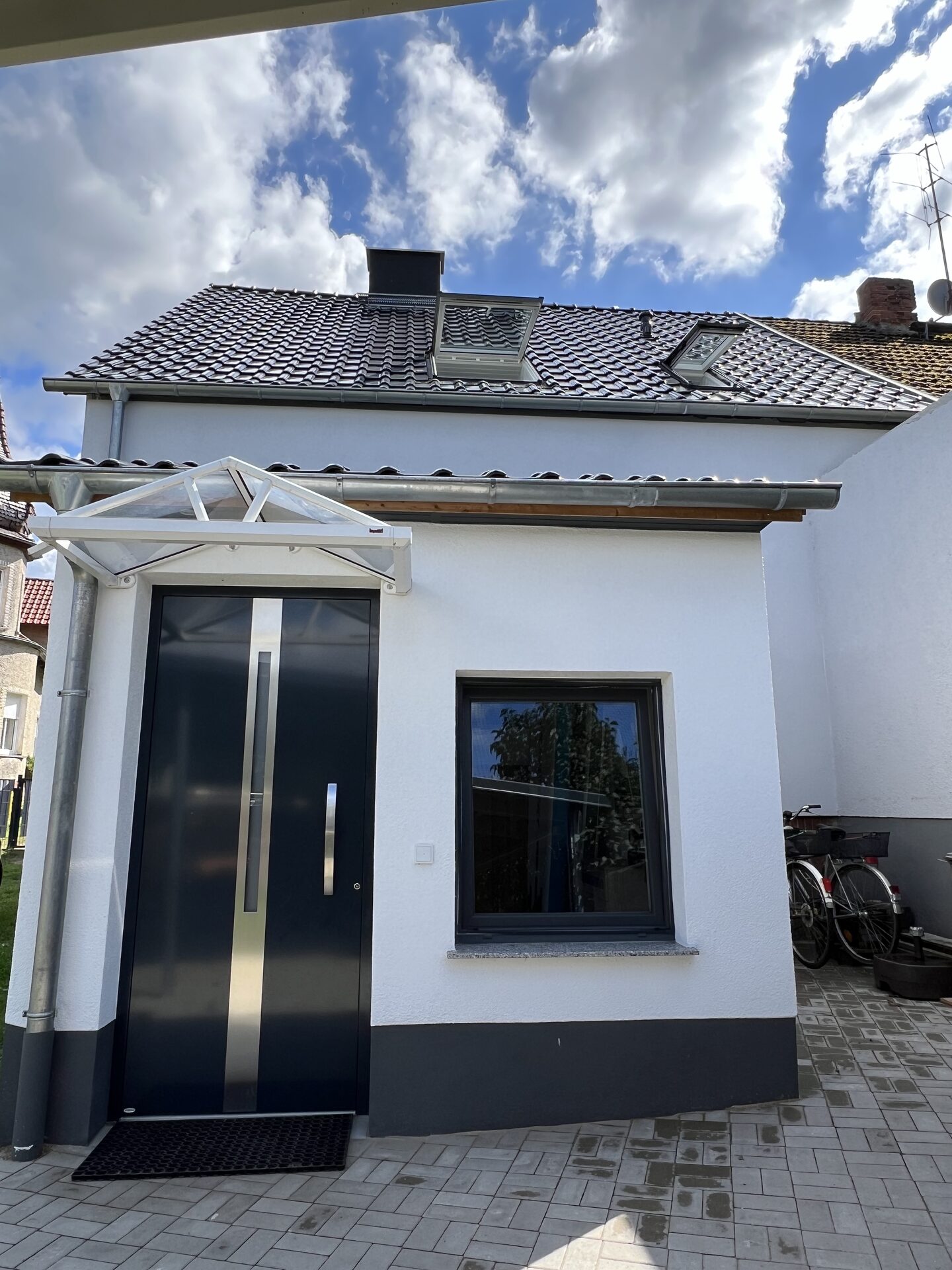 Eingangsbereich des Ferienhauses in Schweinrich